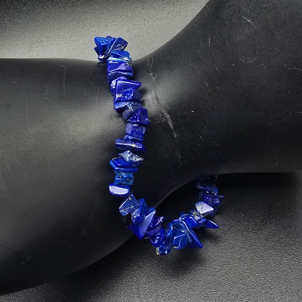 Carolyn Pollack Relios Blue Lapis Stretch Bracelet 925